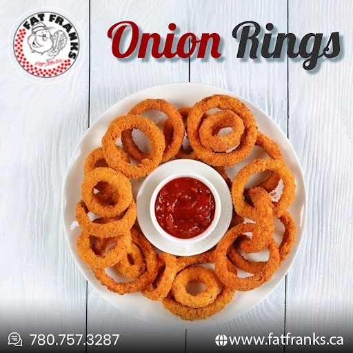 Order Crisp And Delicious Onion Rings From Fat Franks